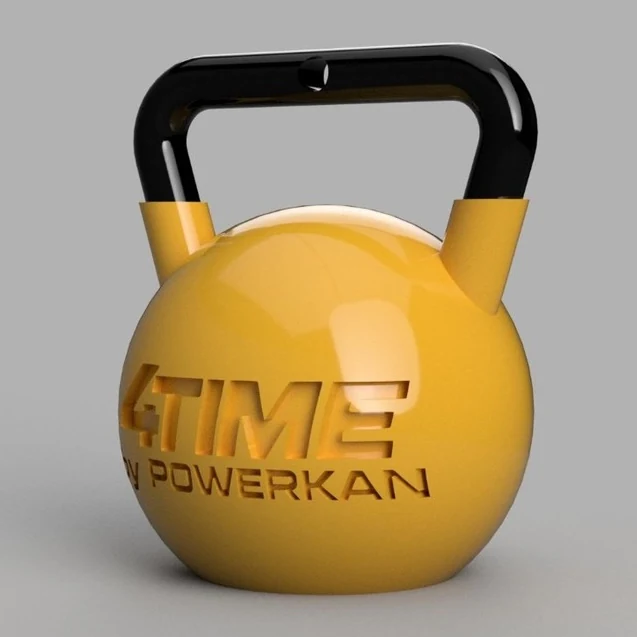 Llavero personalizado forma kettlebell — club deportivo
