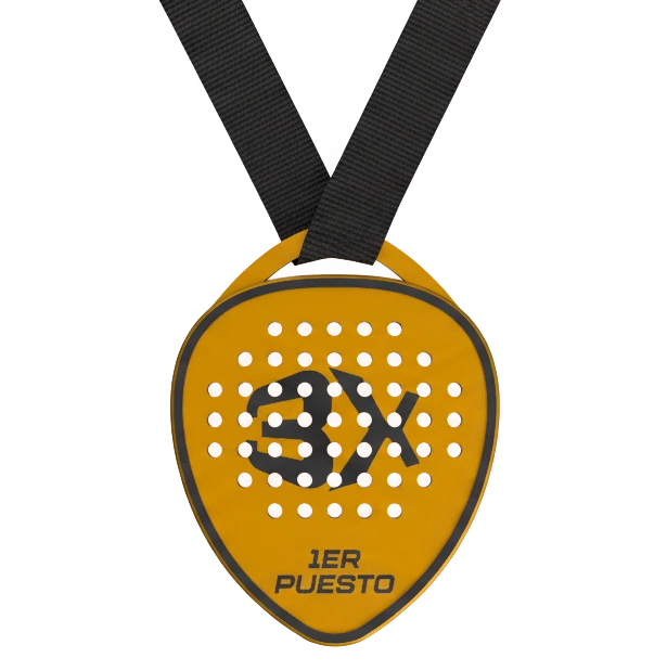 Medalla pala pádel personalizada