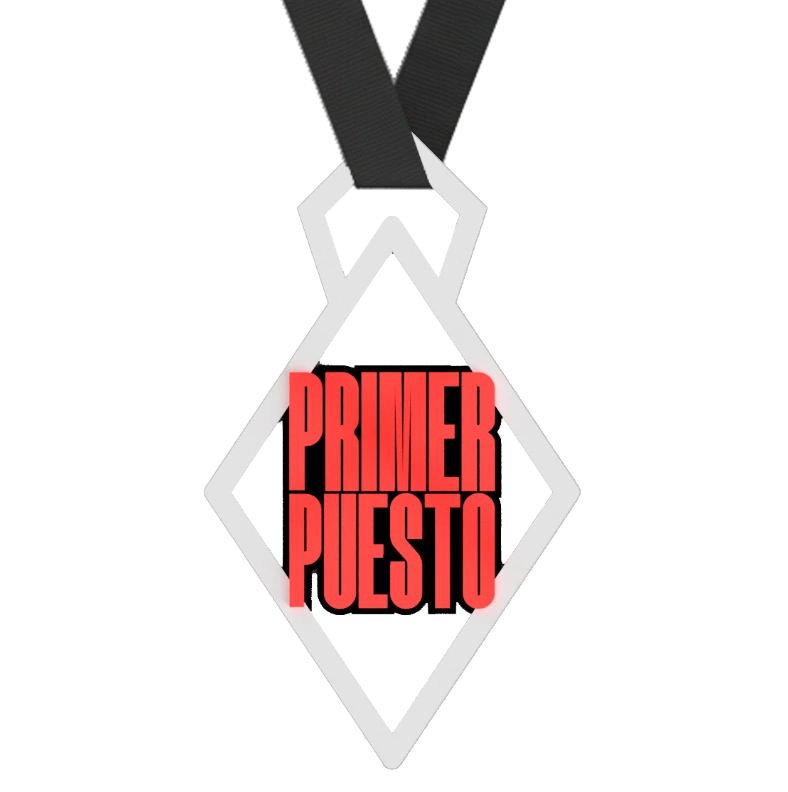 Medalla rombo primer puesto fabricación a medida