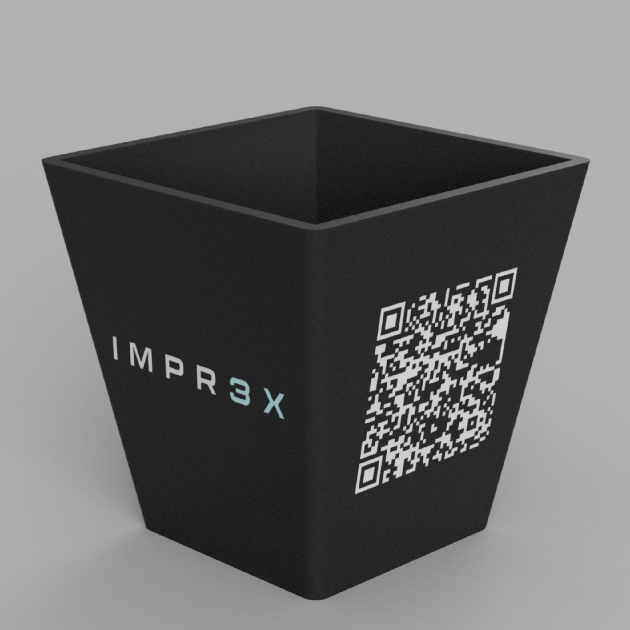 Servilletero apilable con QR personalizado