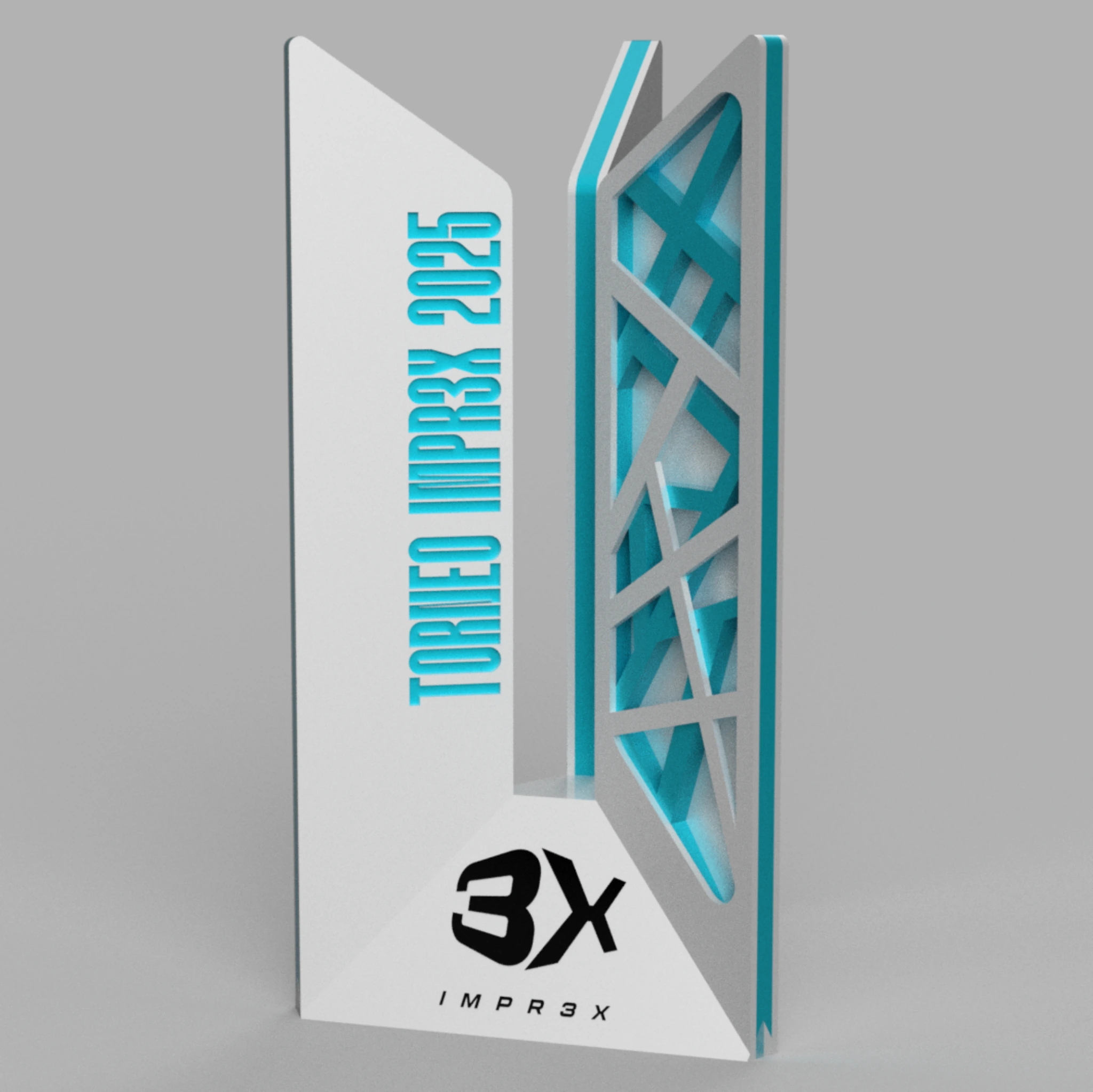 Trofeo personalizado fabricación 3D IMPR3X Pontevedra